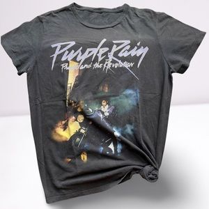 Purple Rain Prince & The Revolution Graphic Tee - Women's Black T-Shirt